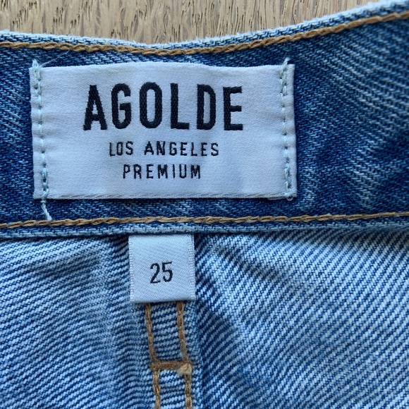 Agolde Riley Shorts Size 25 - Picture 2 of 4